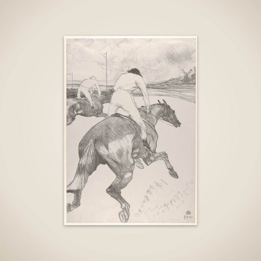 The Jockey unframed print