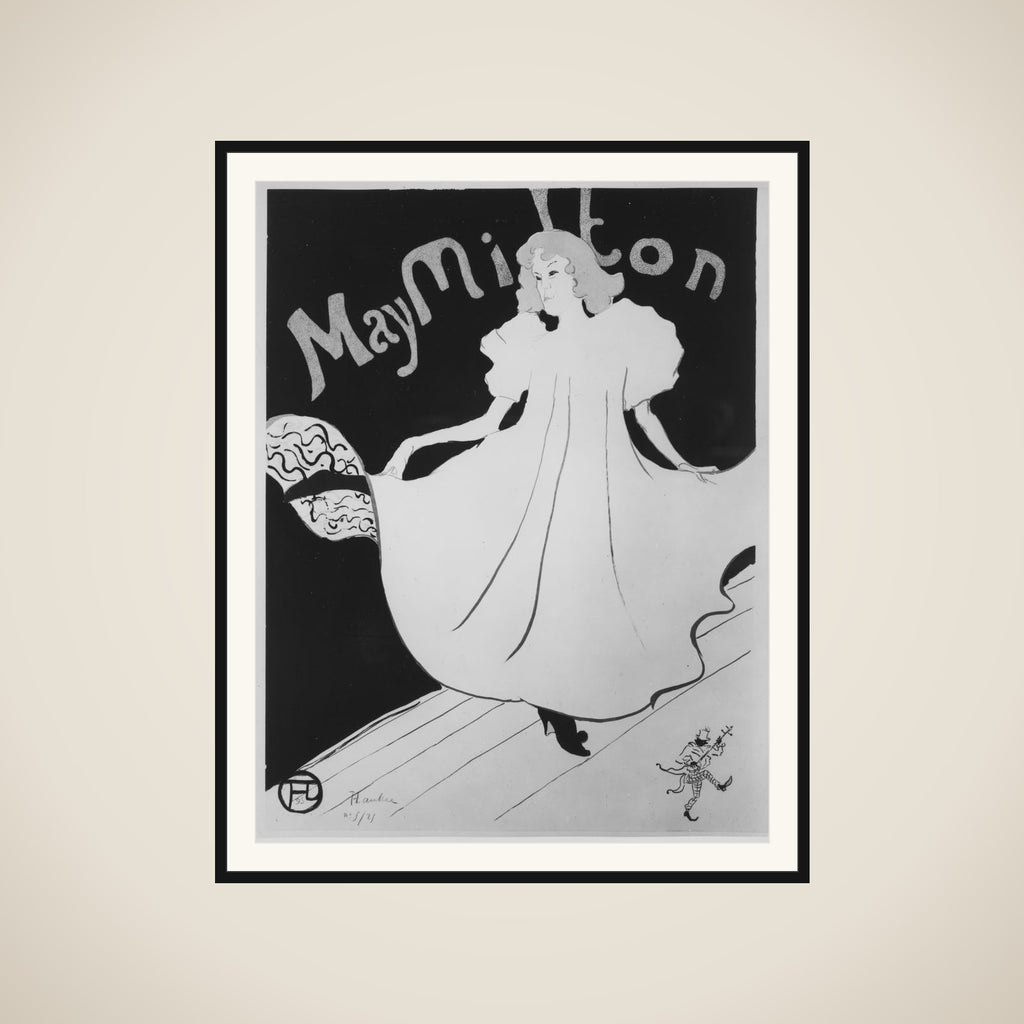 May Milton framed