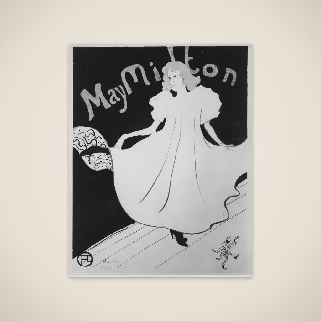 May Milton unframed print