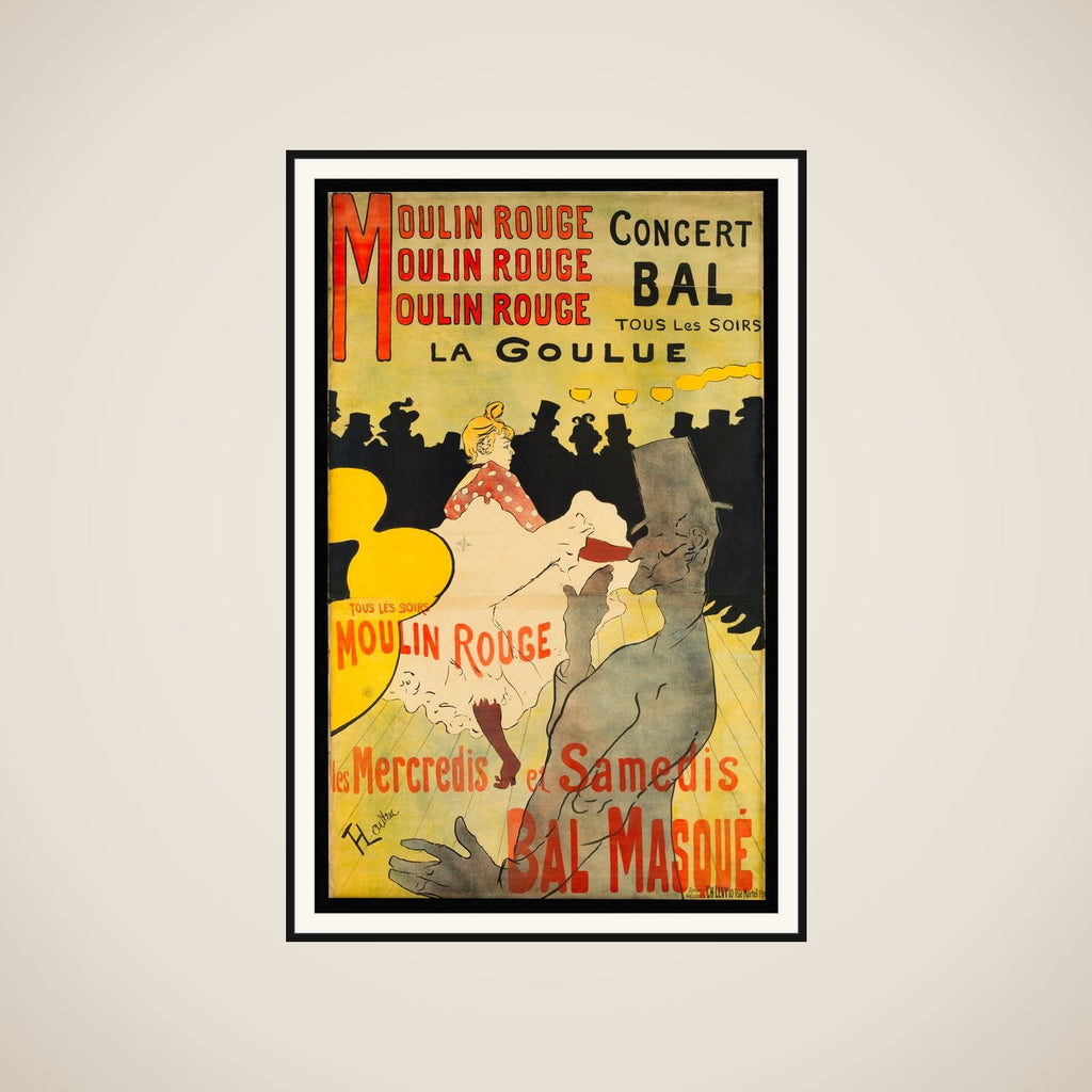 Moulin Rouge: La Goulue framed