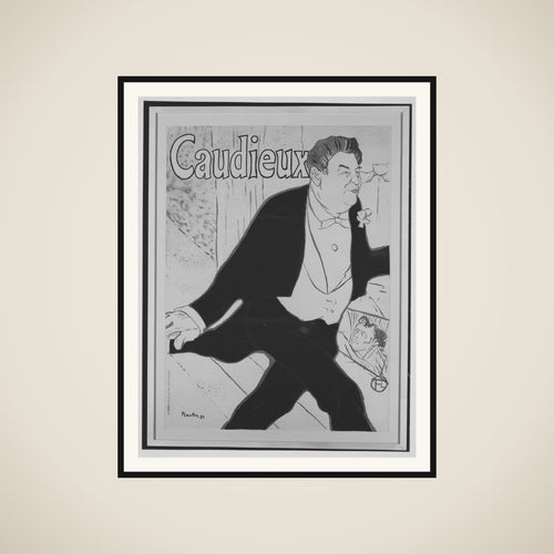 Caudieux framed