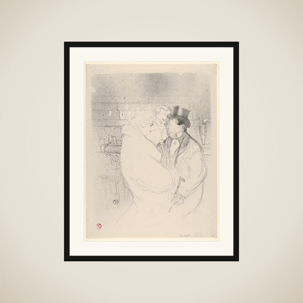 Ida Heath at the Bar framed