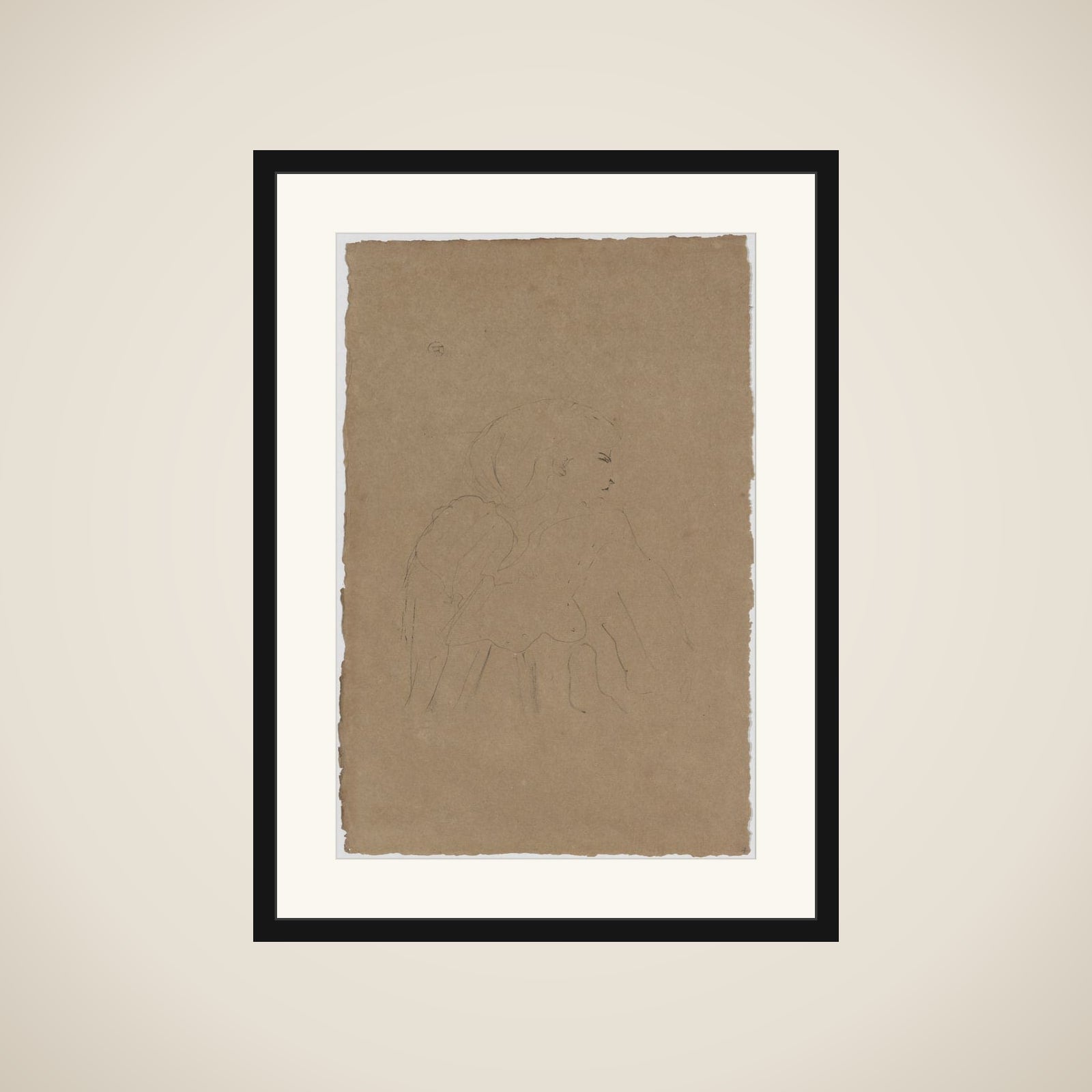 Jane Hading framed