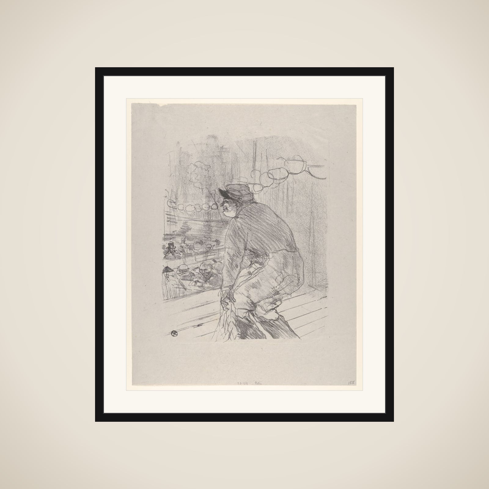Polin framed