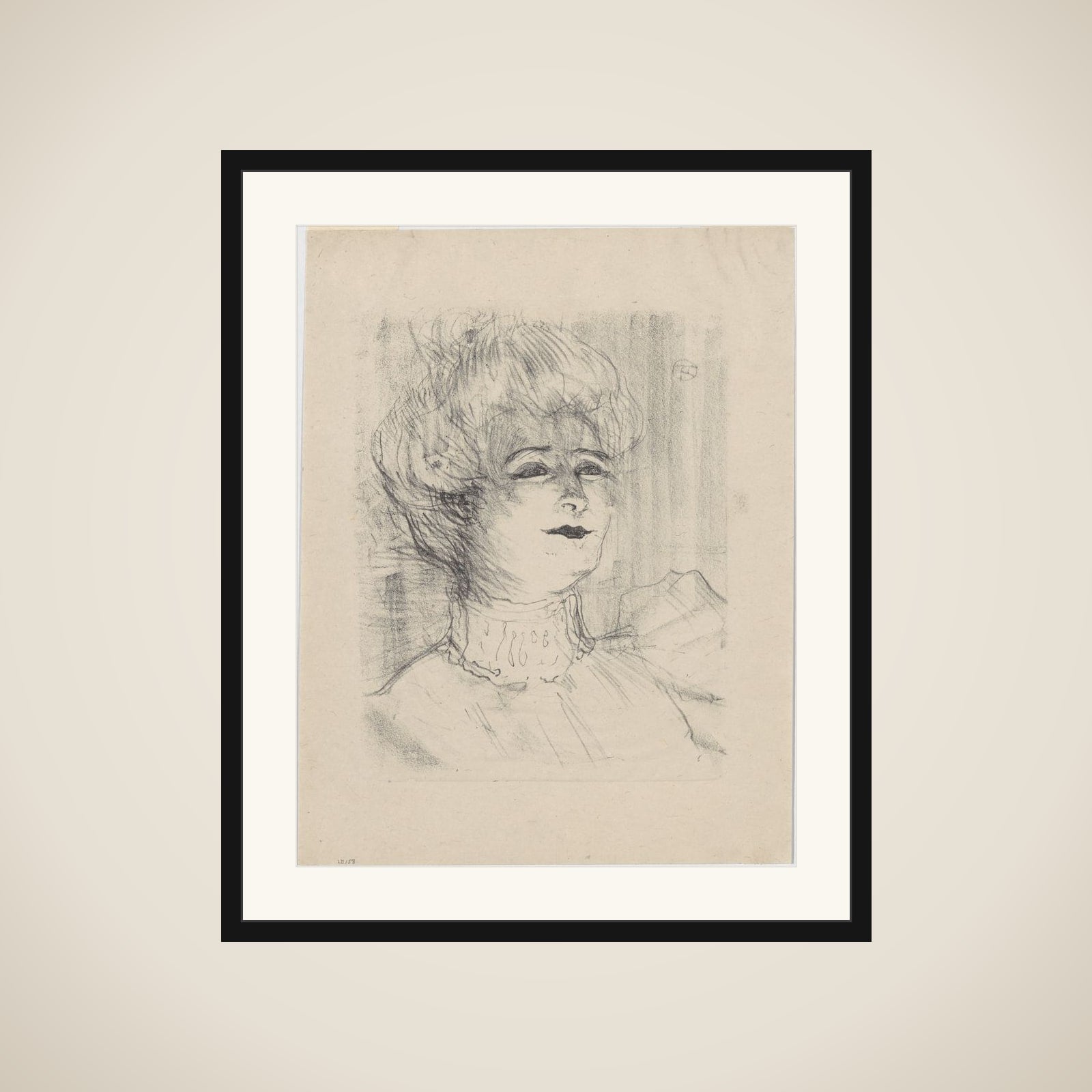 Marie-Louise Marsy framed