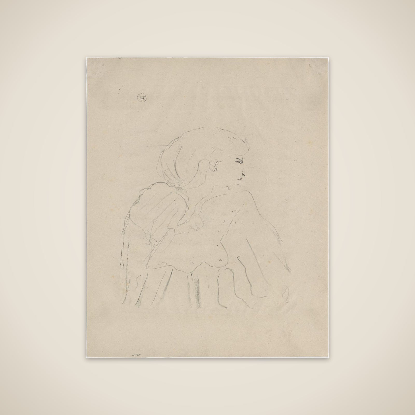 Jane Hading unframed print