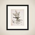 The Clown: M. Joret framed