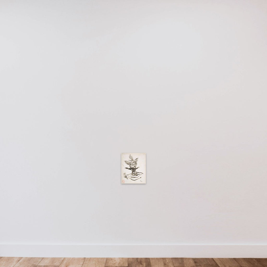 The Clown: M. Joret unframed — shown to scale