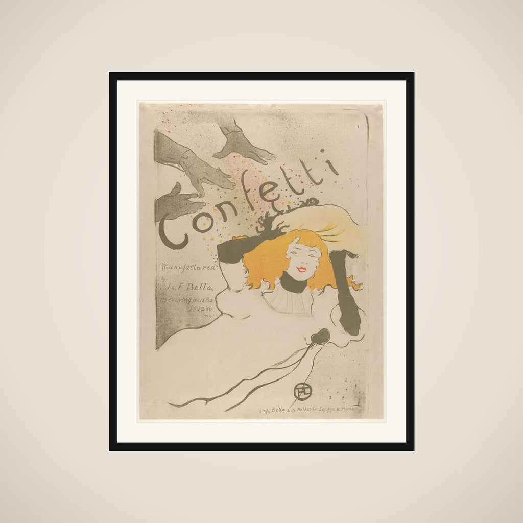 Confetti framed