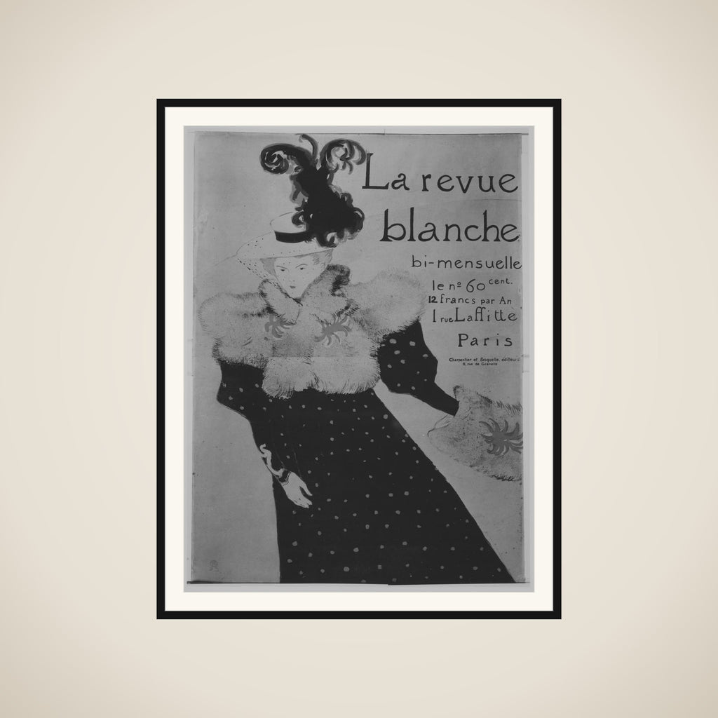 La Revue Blanche framed