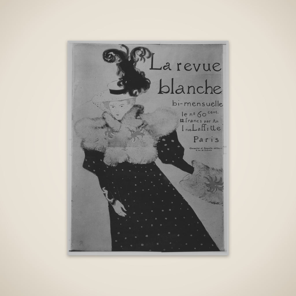 La Revue Blanche unframed print