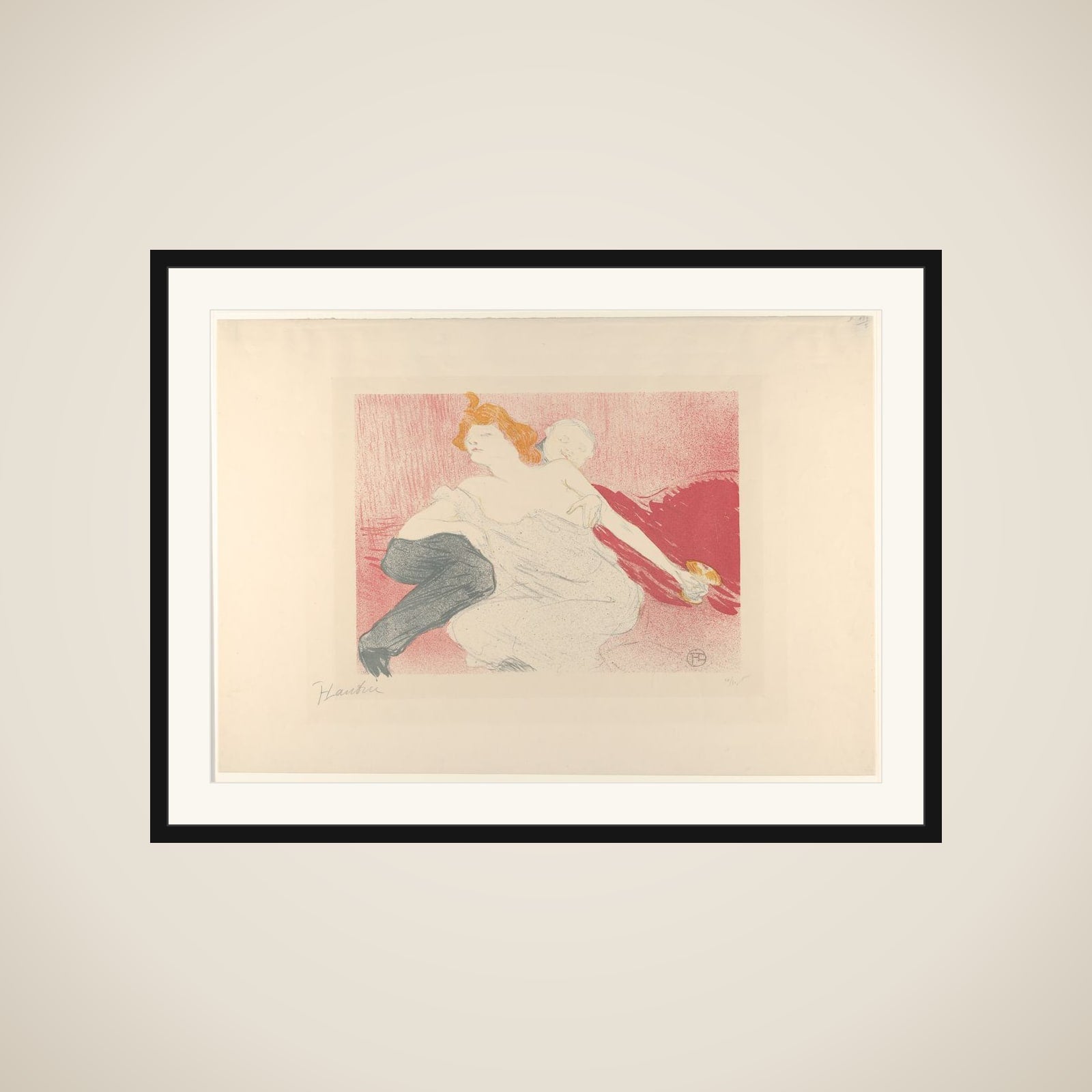Débauché framed