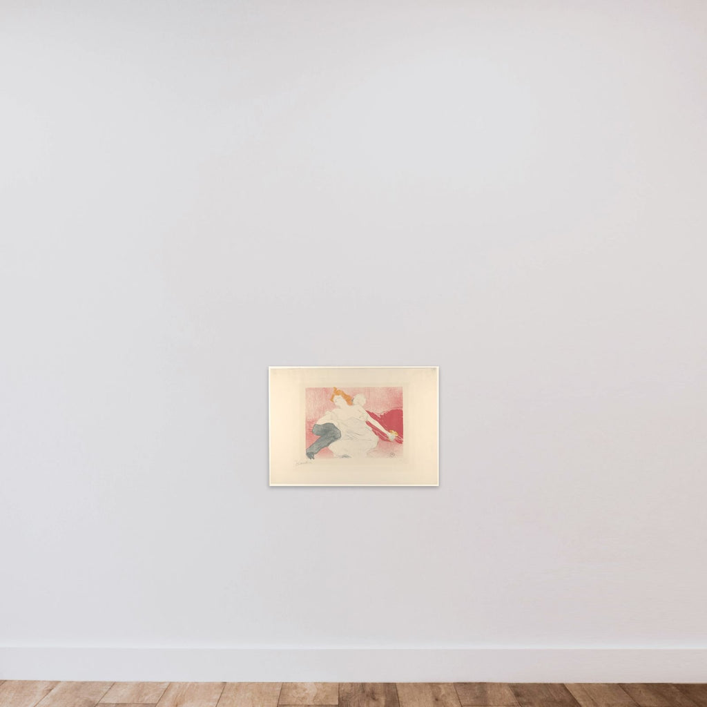 Débauché unframed — shown to scale