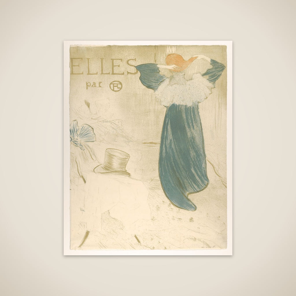 Elles (portfolio cover) unframed print