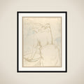 Washing, from "Elles" framed