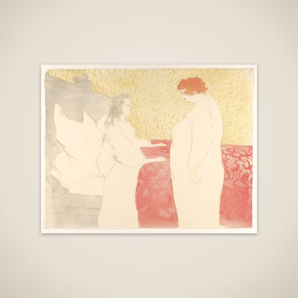 Getting Up, from "Elles" unframed print