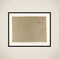 Collapsed on the Bed, from "Elles" framed