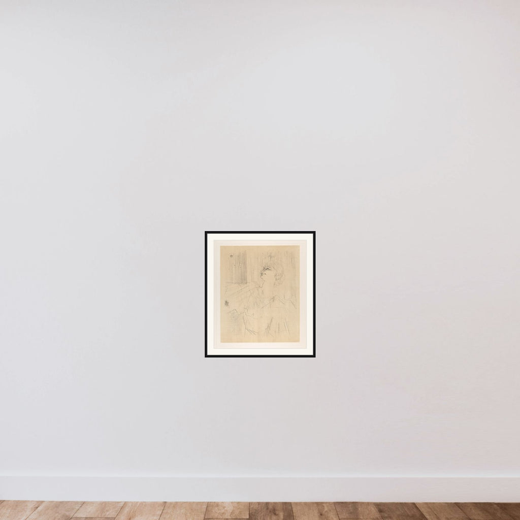 IV. A Menilmontant de Bruant framed — shown to scale