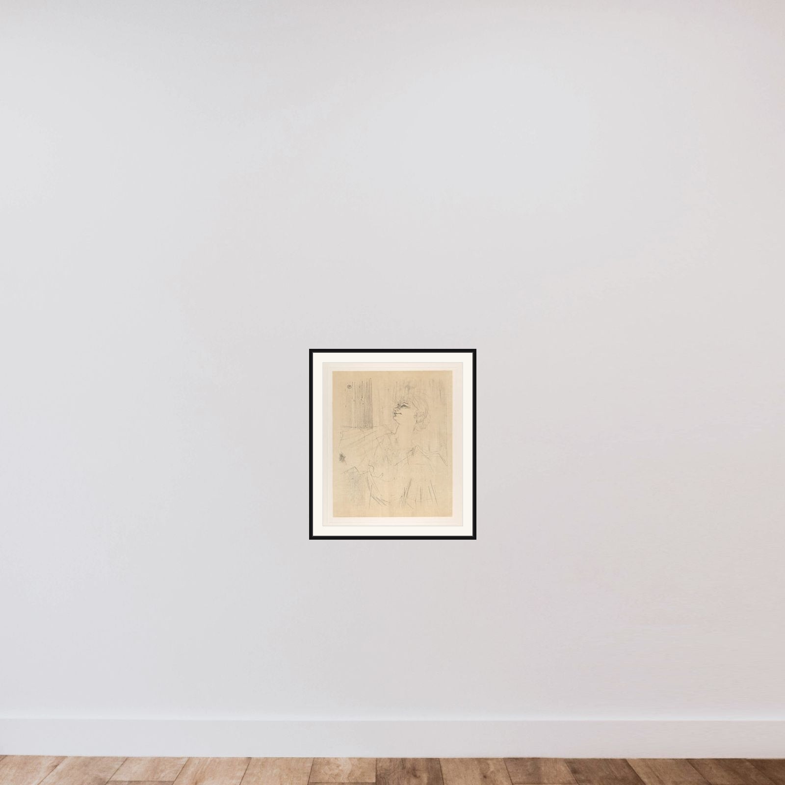 IV. A Menilmontant de Bruant framed — shown to scale