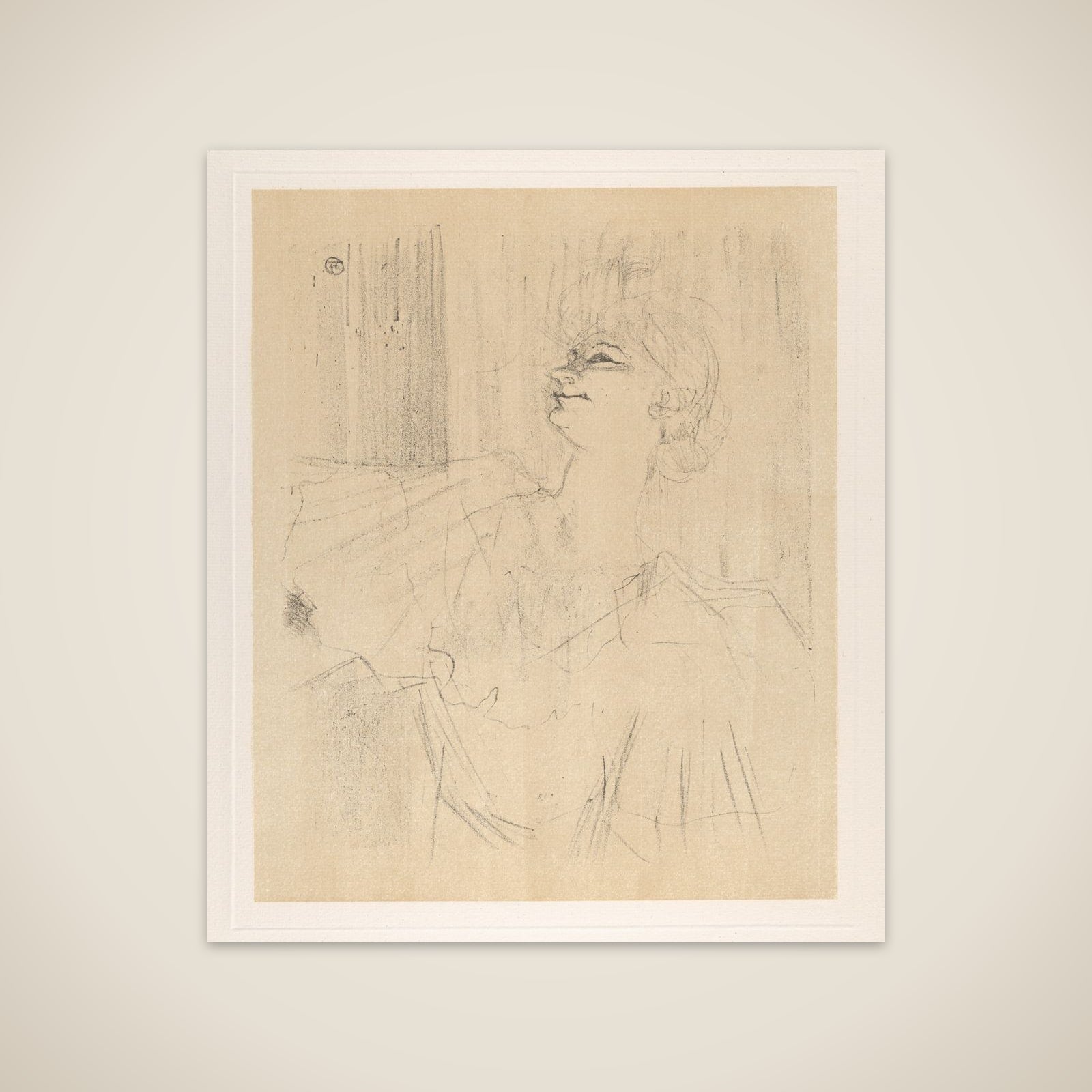 IV. A Menilmontant de Bruant unframed print