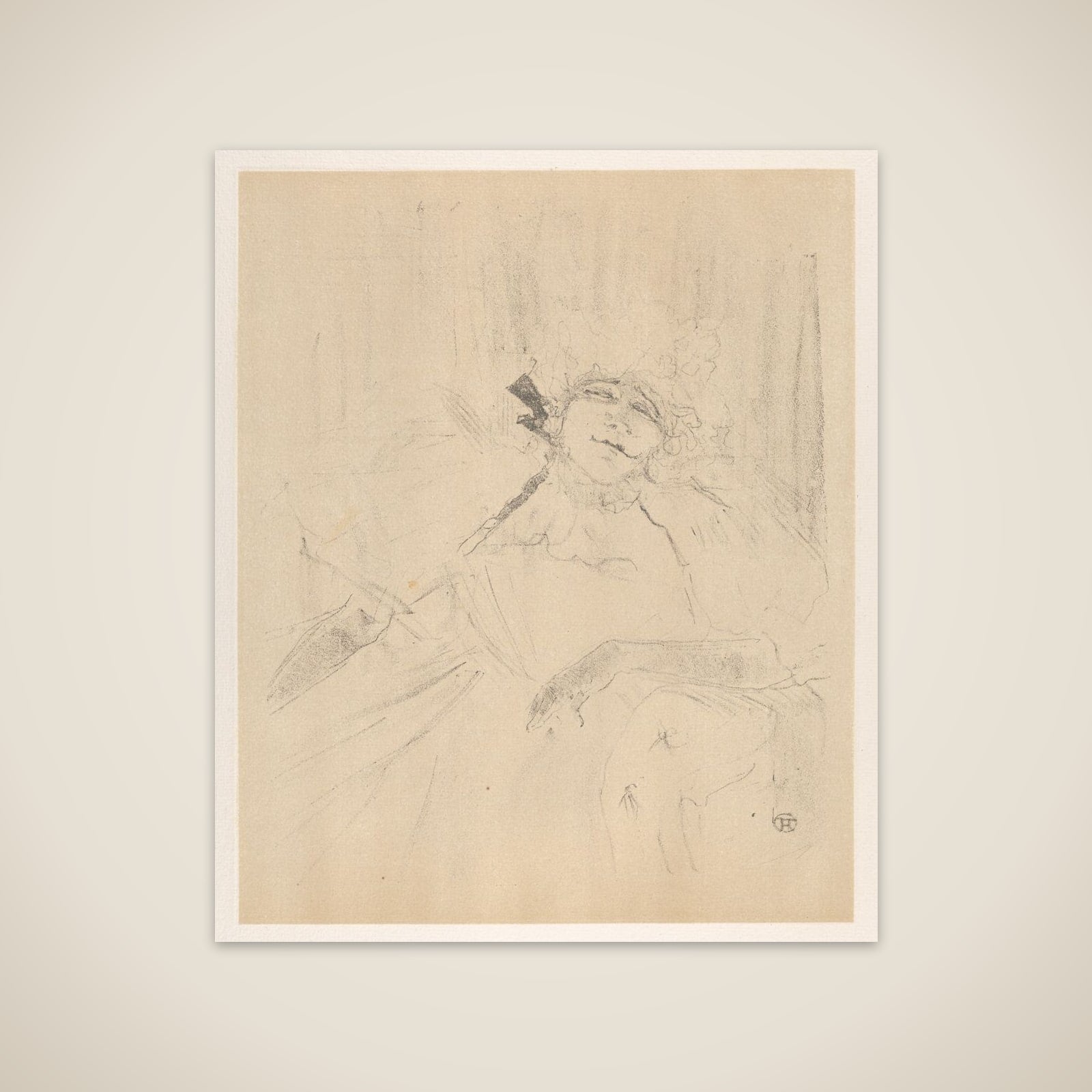 V. Chanson Ancienne unframed print