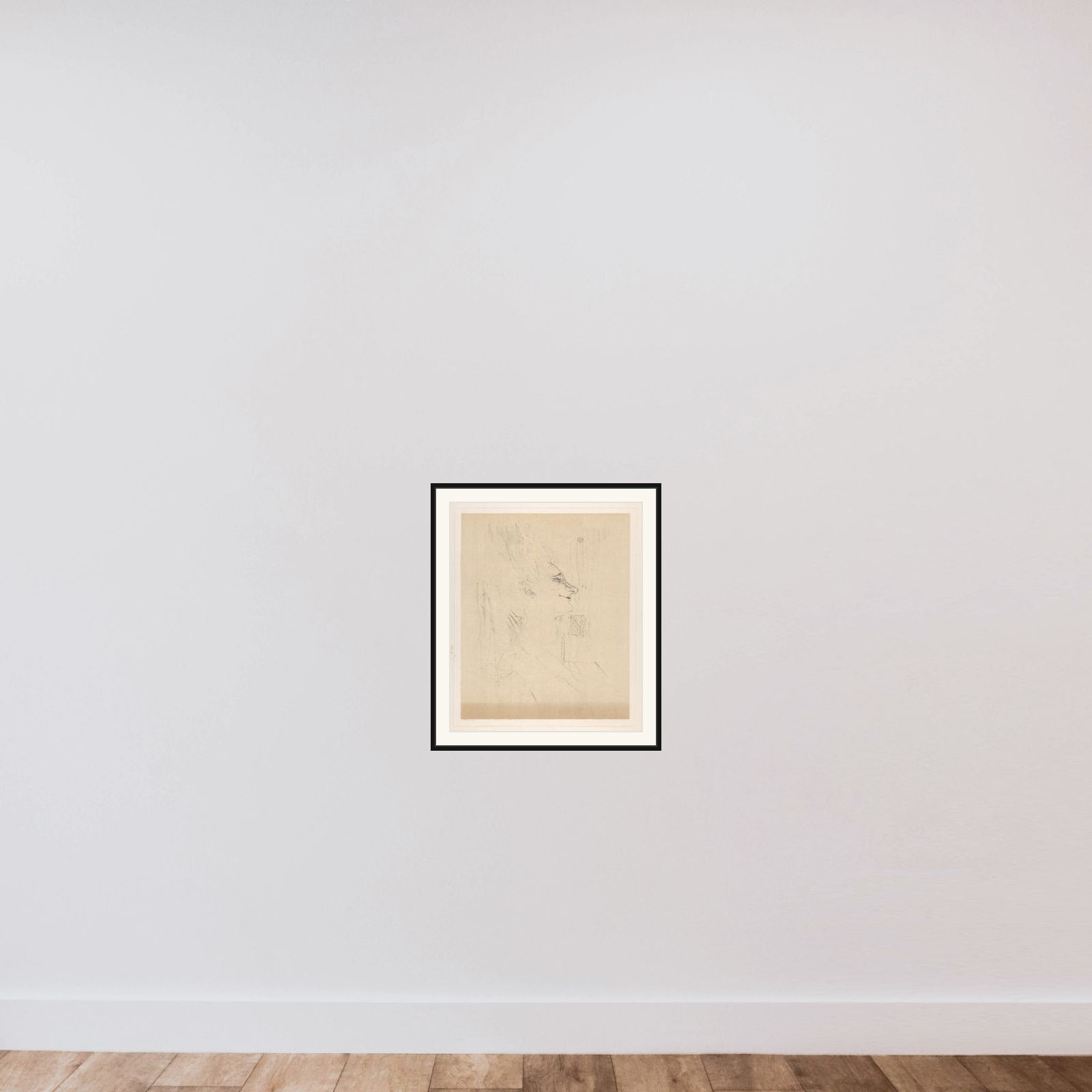 VI. Soularde framed — shown to scale