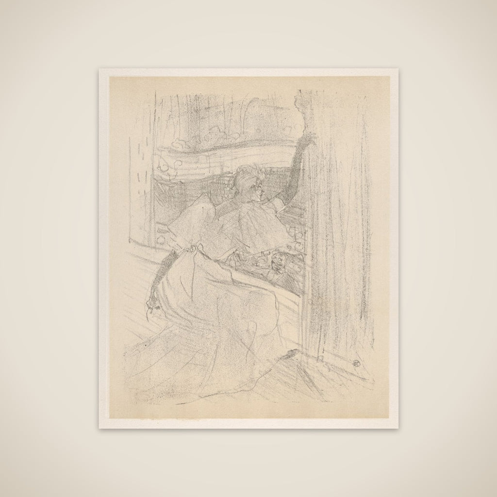 VIII. Saluant le Public unframed print