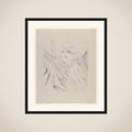 Sarah Bernhardt framed