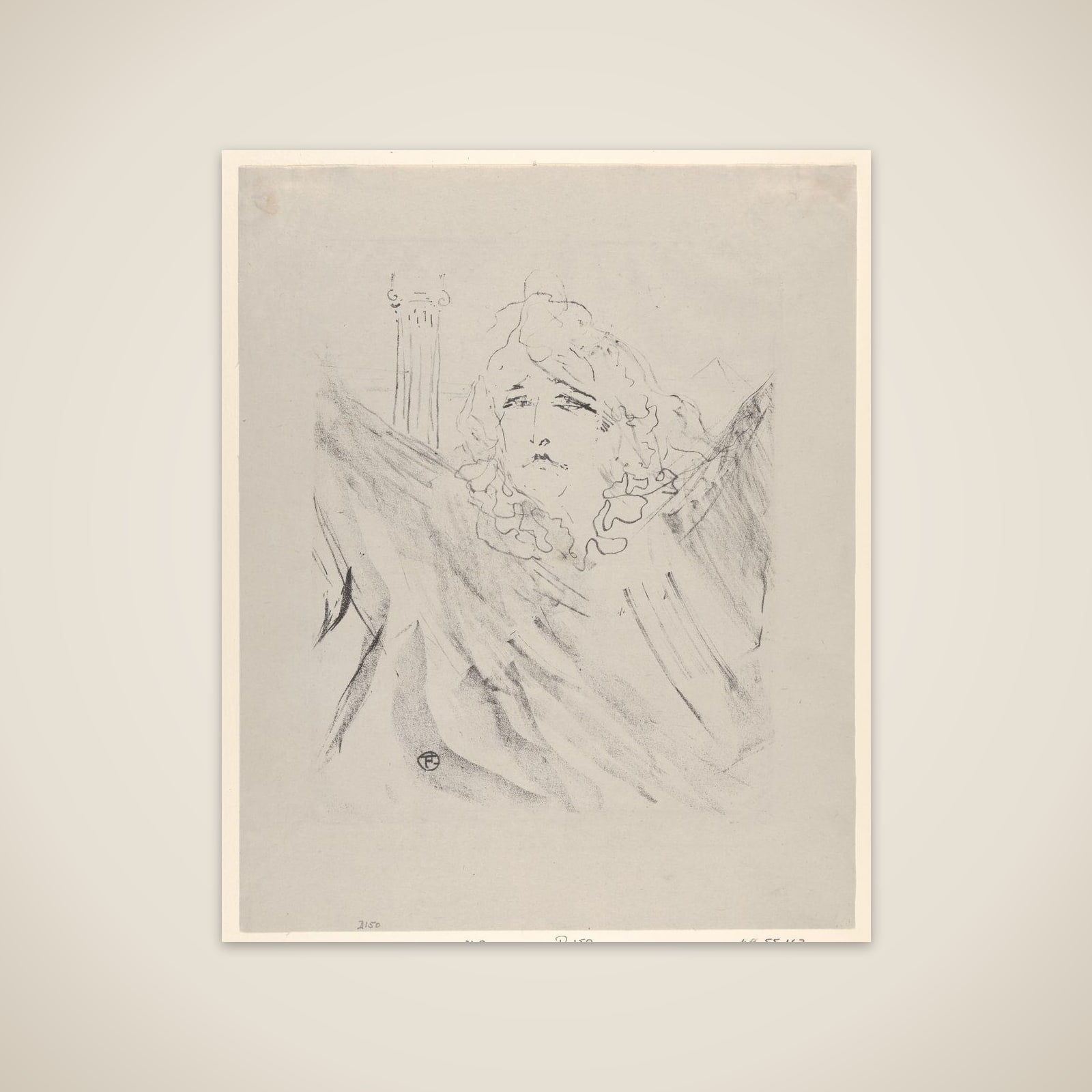 Sarah Bernhardt unframed print