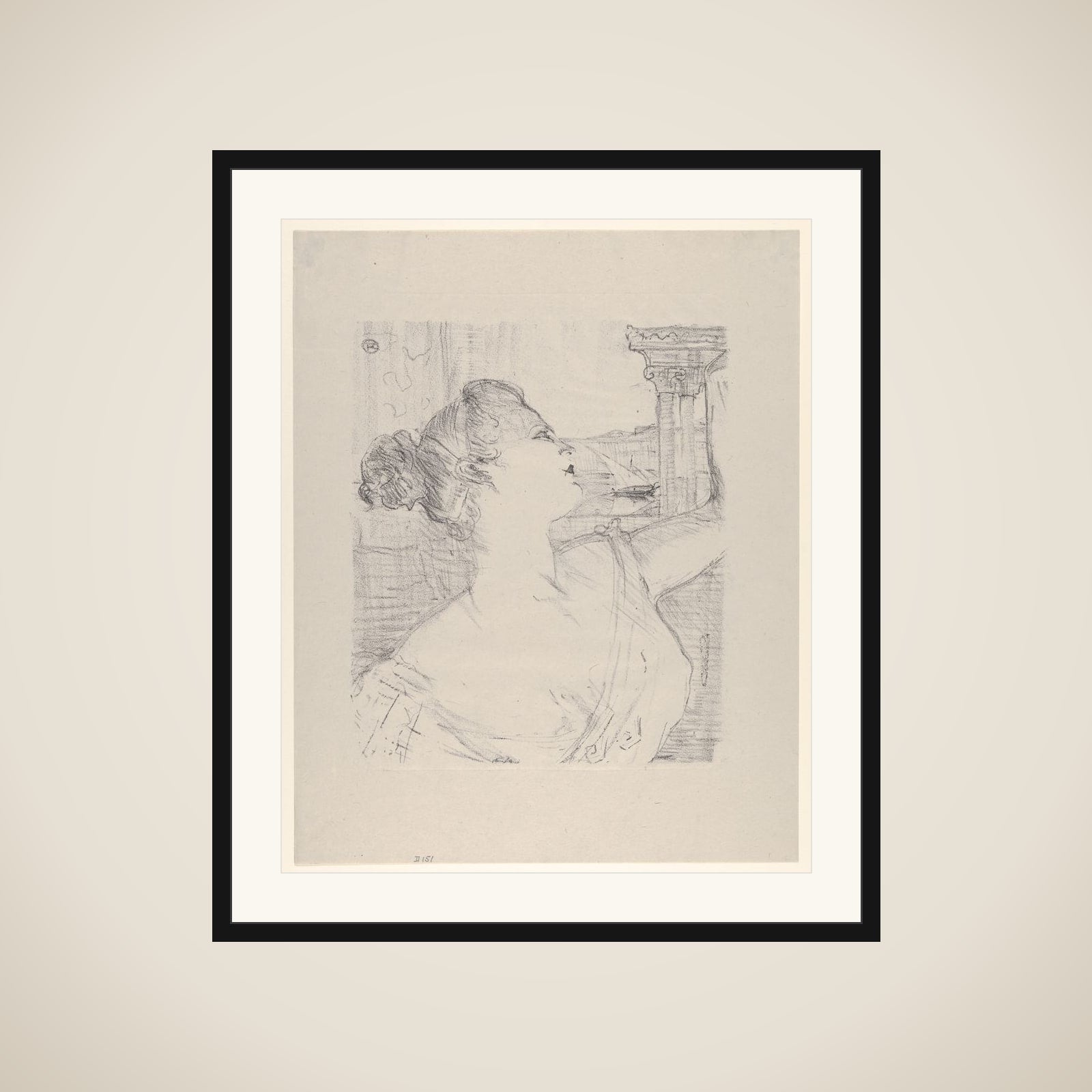 Sybil Sanderson framed