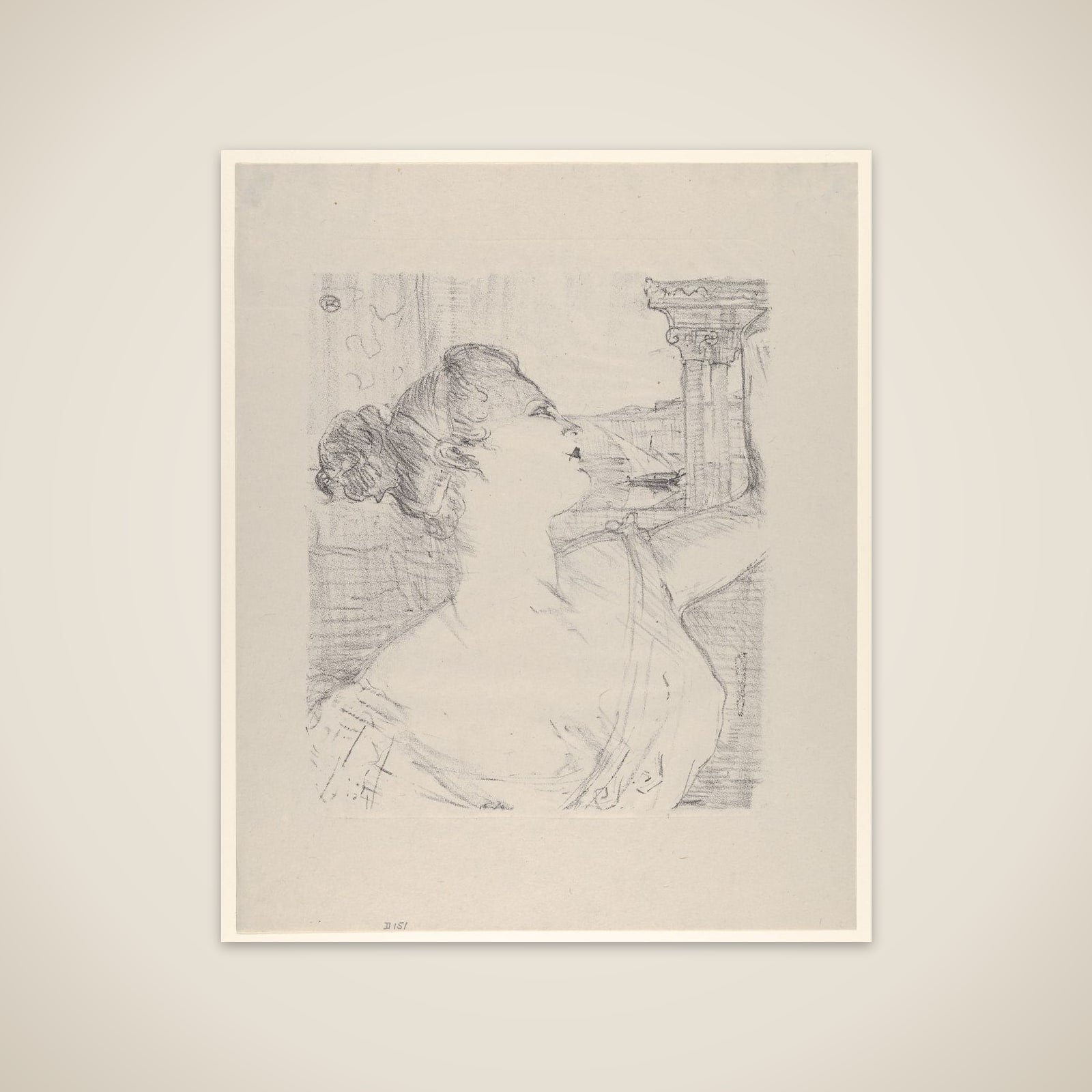 Sybil Sanderson unframed print