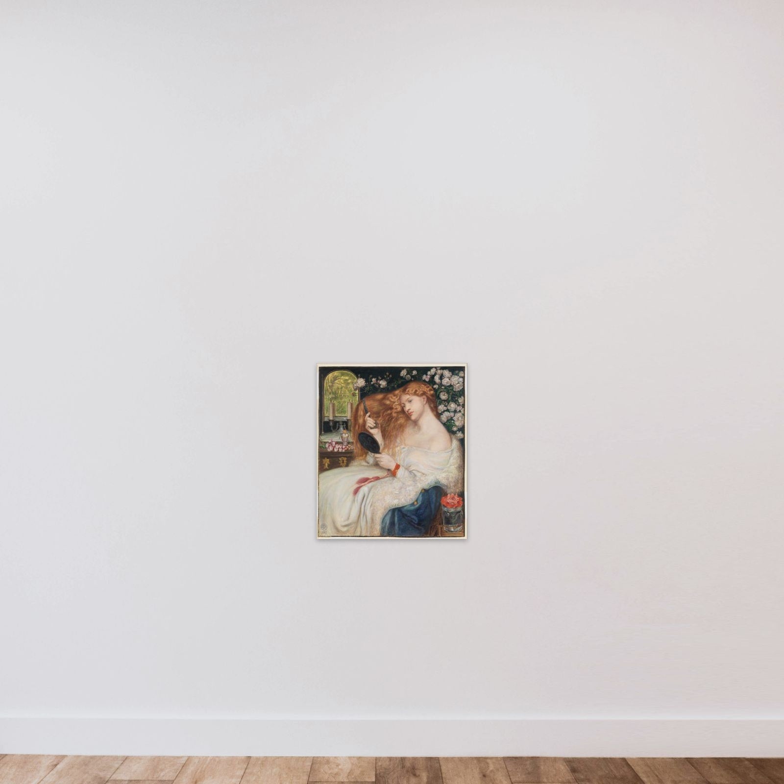 Lady Lilith unframed — shown to scale