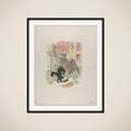 Ambroise Thomas assistant à une répétition de Françoise de Rimini, from Le Rire, No. 66, 8 February 1896 framed