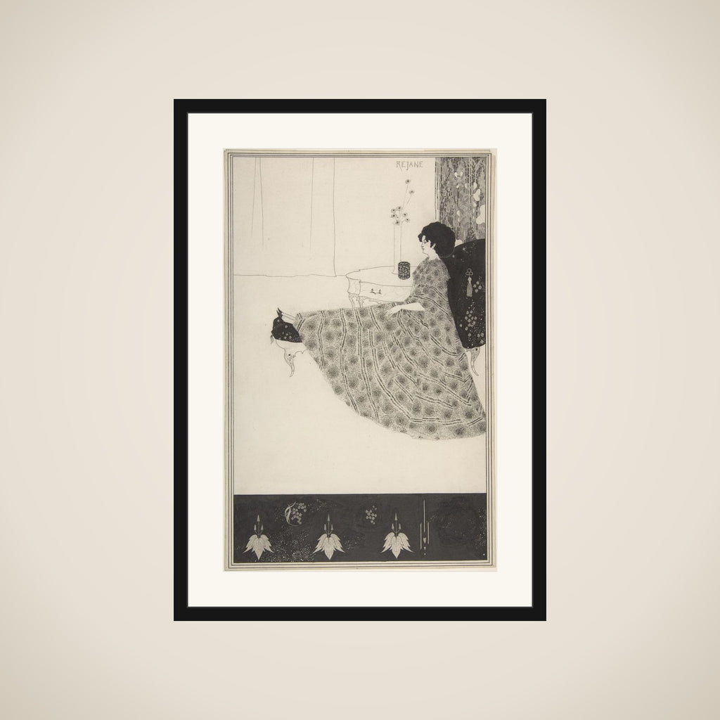 Madame Réjane framed