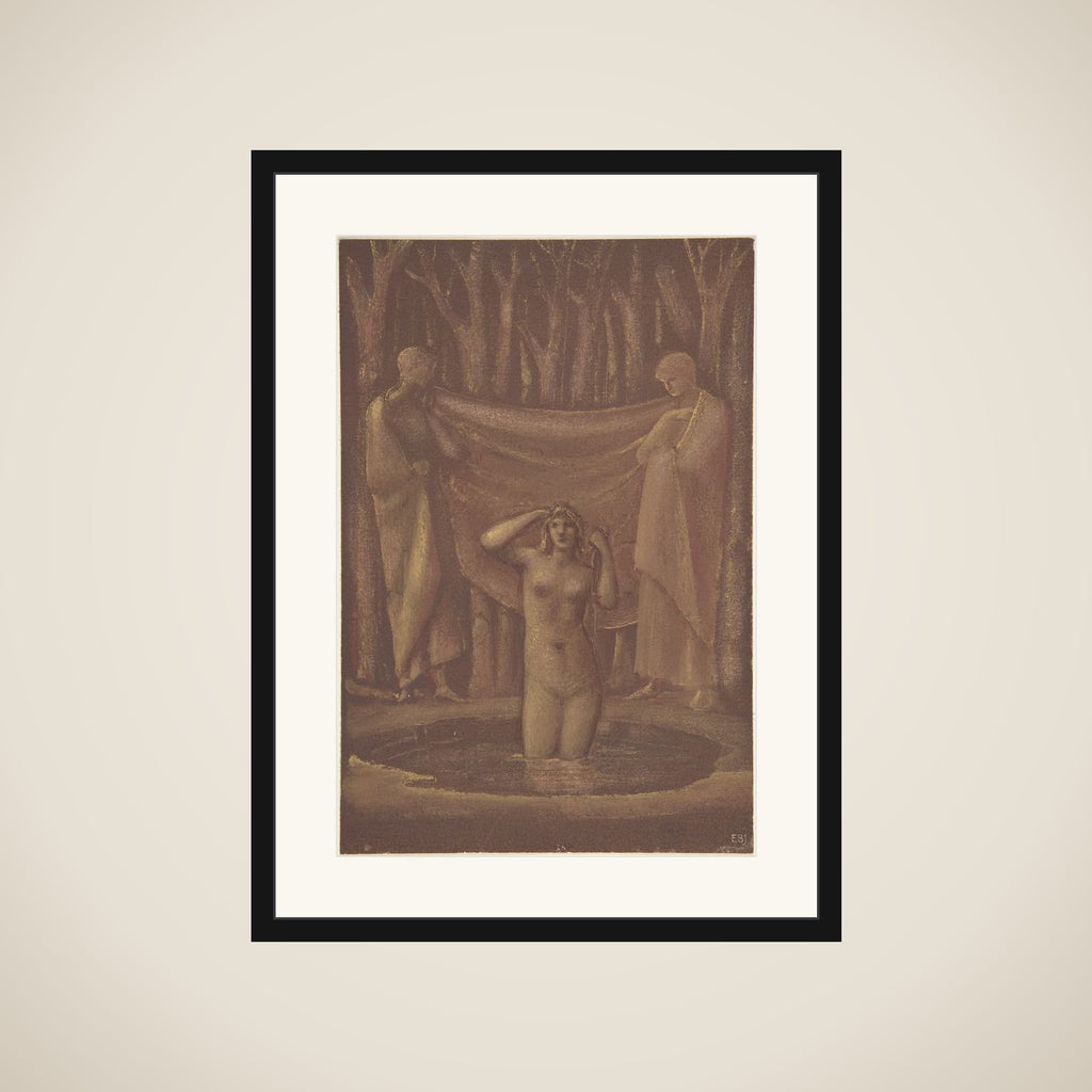Bath of Venus framed