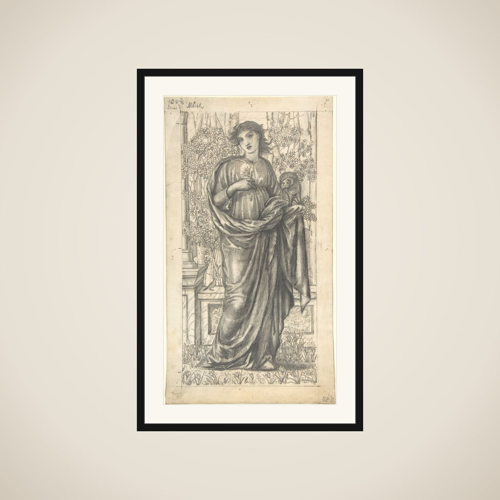 The Month of March framed