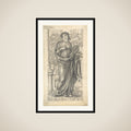 The Month of March framed
