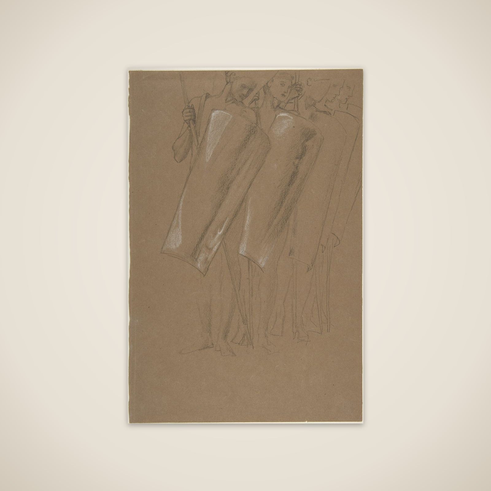 Armed Men unframed print