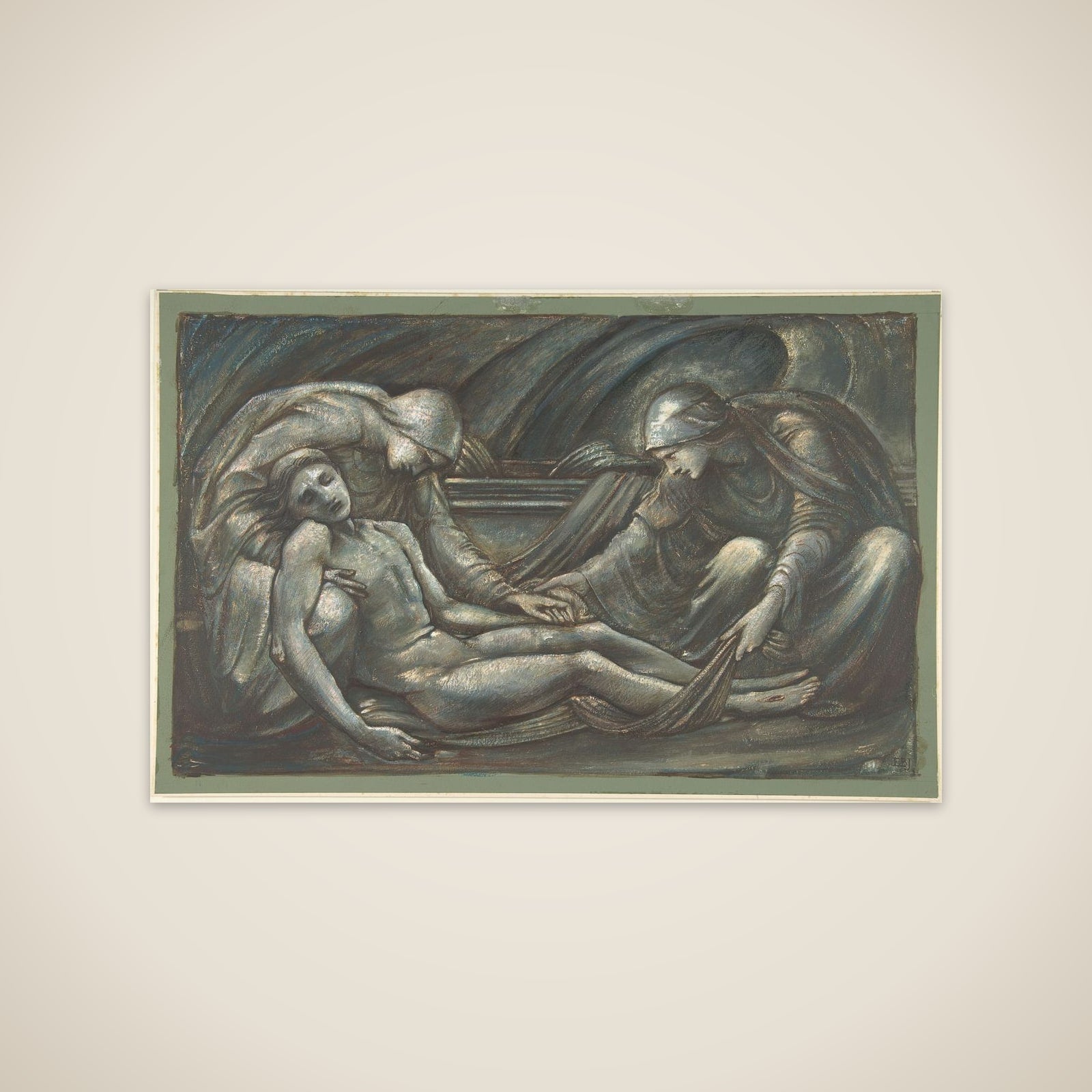 The Entombment unframed print