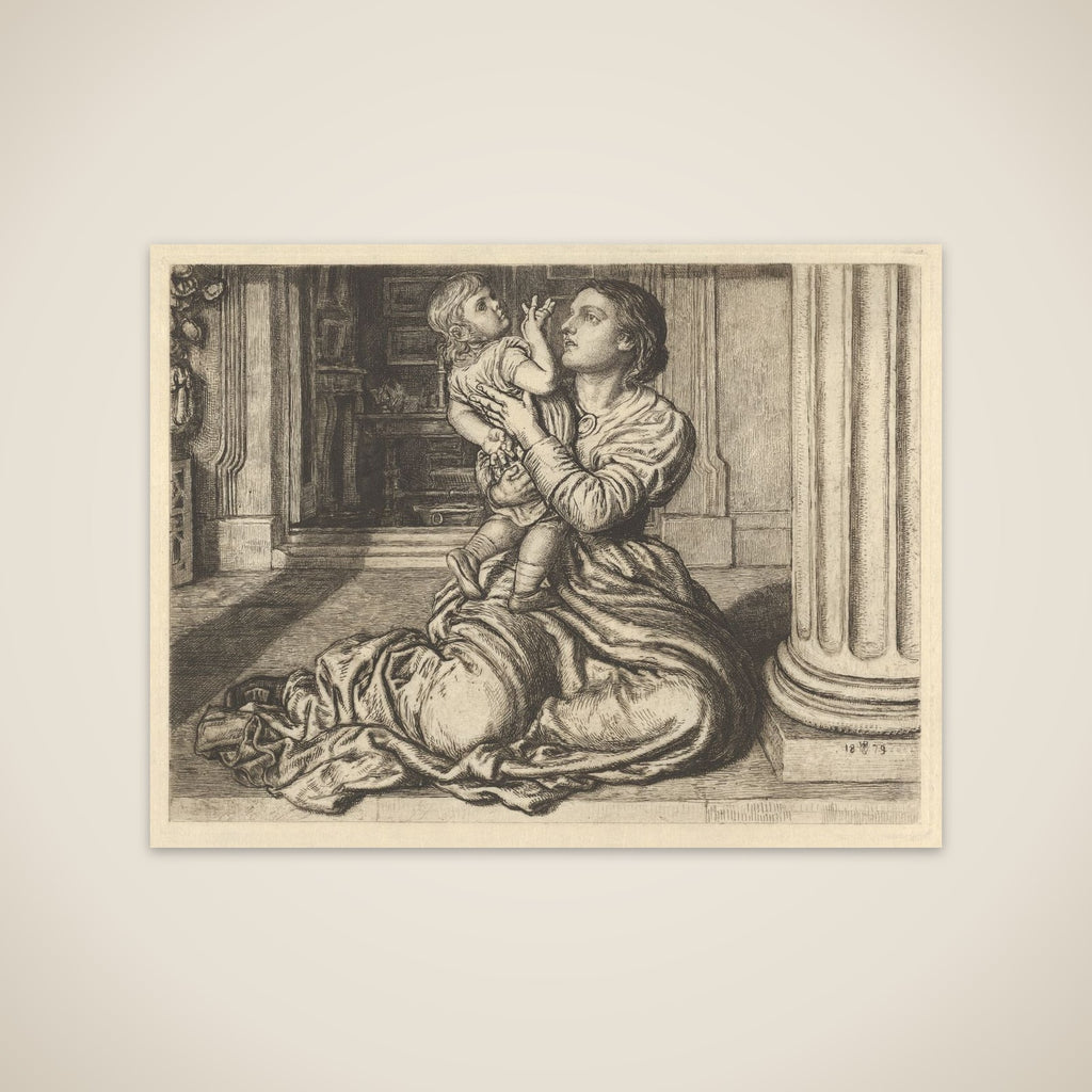 The Father's Leave-Taking unframed print