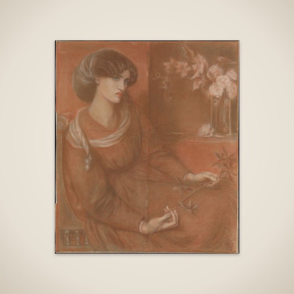 Jane Morris: Study for "Mariana" unframed print