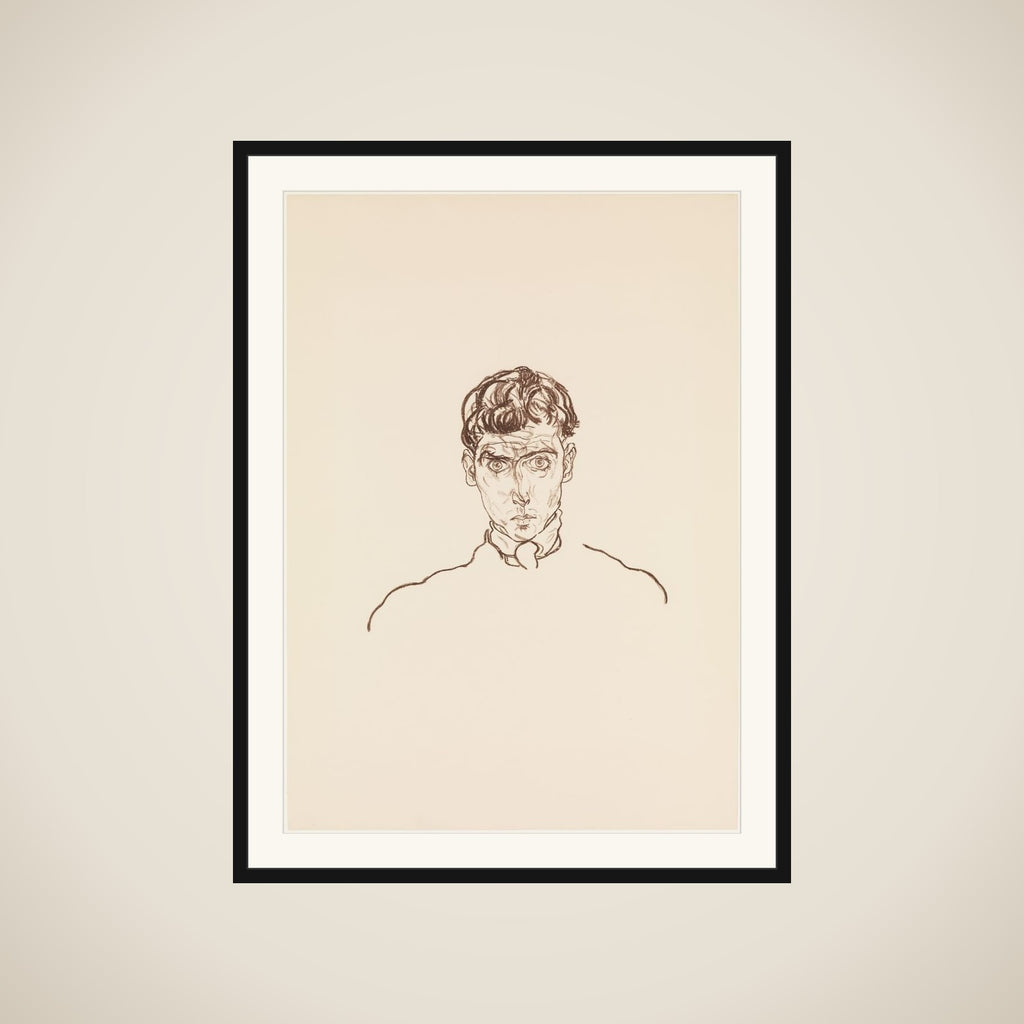 Portrait of Paris von Gütersloh framed