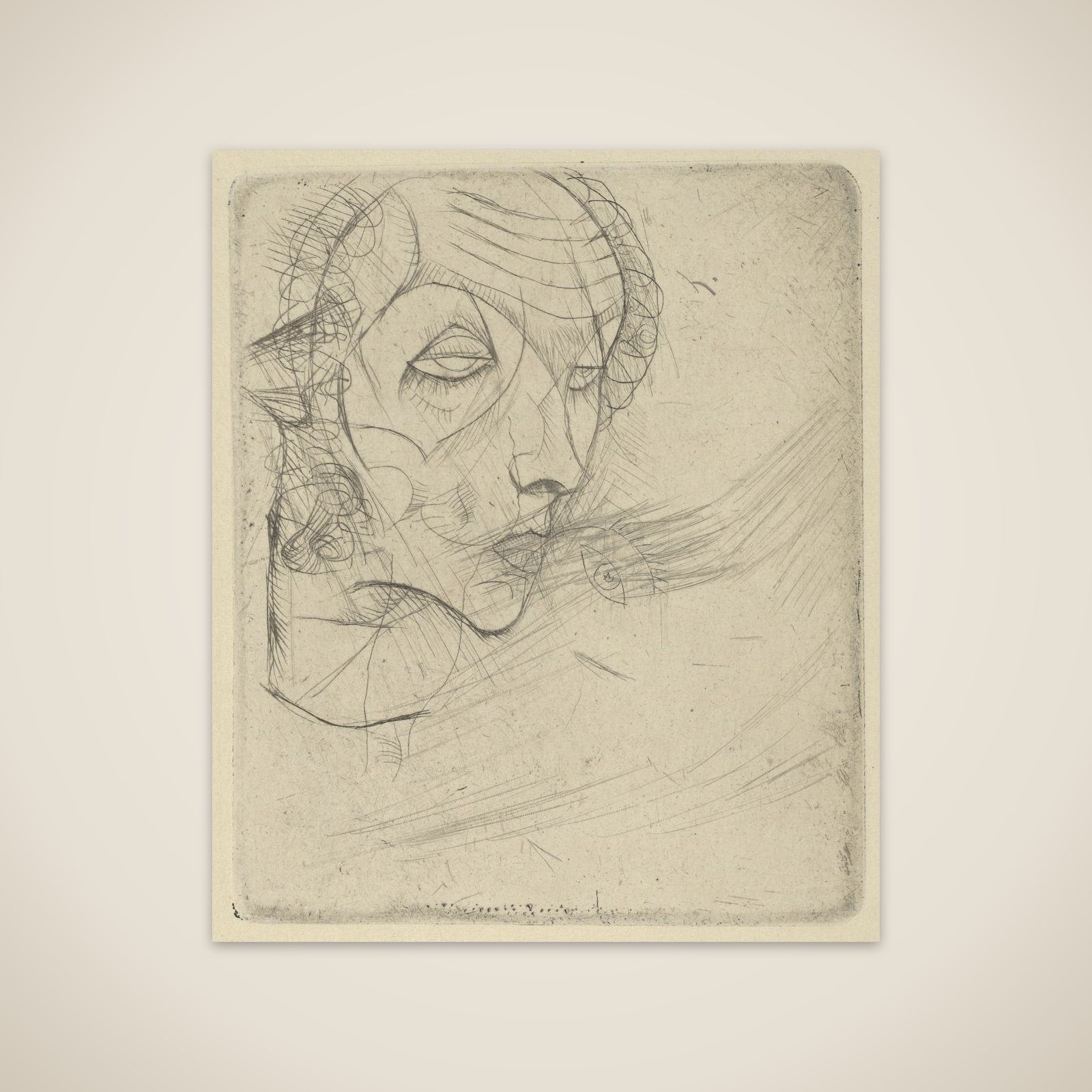 Self-Portrait unframed print