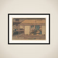 Shimono Suwa Station framed
