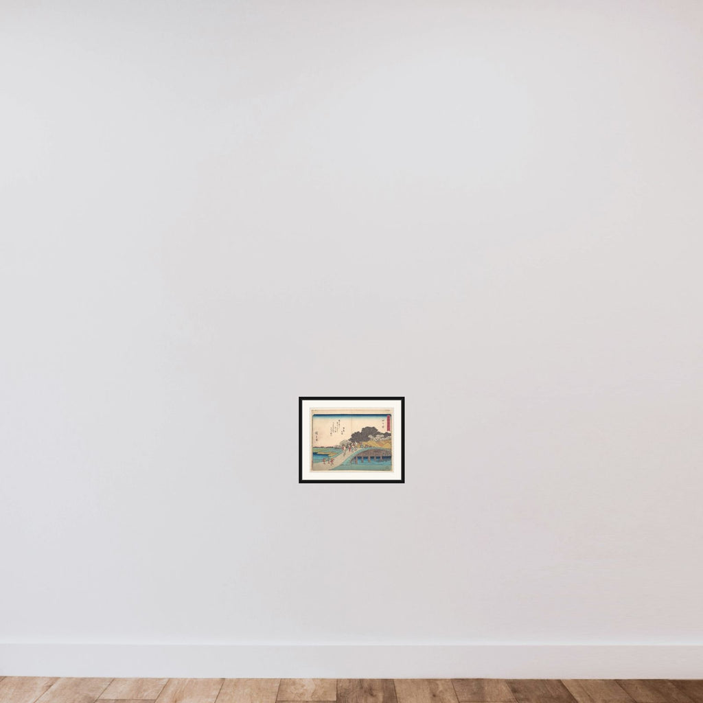 Yokkaichi framed — shown to scale