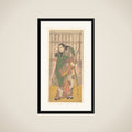 The Actor Nakamura Nakazō I as the Elderly Samurai Hige no Ikyū framed
