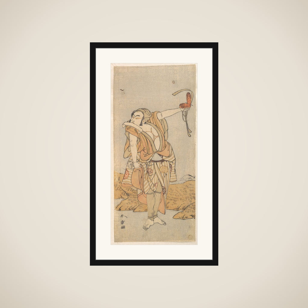The Second Nakamura Juzo as a Yakko framed