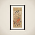 The First Onoe Kikugoro as an Angry Man framed