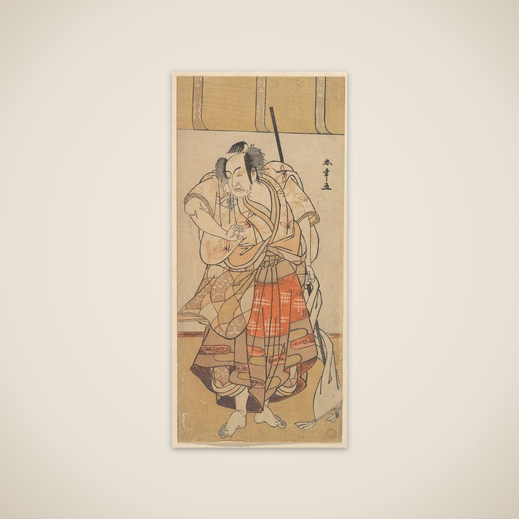 The First Onoe Kikugoro as an Angry Man unframed print