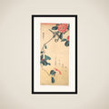 Camellia and Bullfinch framed
